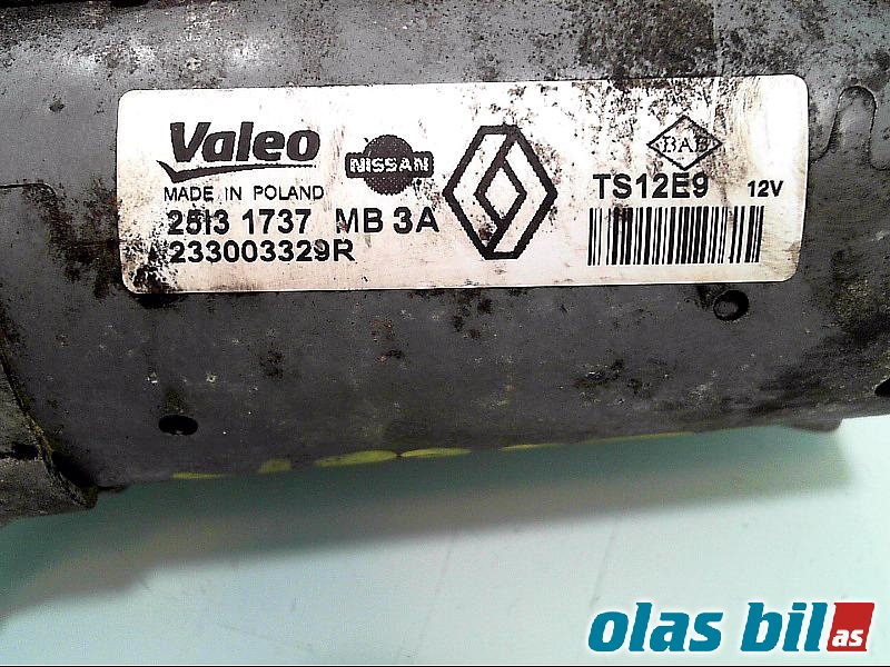 Starter diesel til Renault Scenic 2009-2016 (Type III)  (233003329R|)