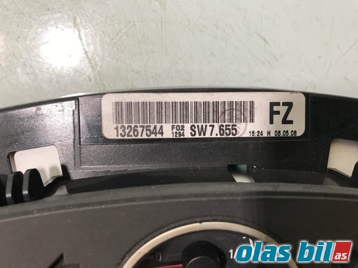 Instrumentpanel til Opel Zafira B 2005-2011 (13309003||13267544)
