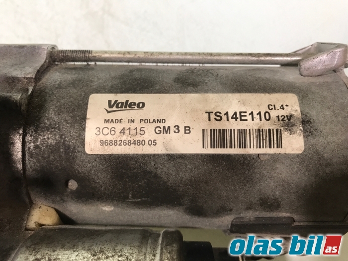 Starter diesel til Peugeot Partner 2015-2019 (Type II, Fase 2)  (5802 FG||9688268480)