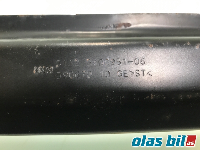 Støtfangerforsterkning bak til BMW X3 2007-2010 (Fase 2) (E83) (E83) (51 12 3 400 951||5112 3400951-06)