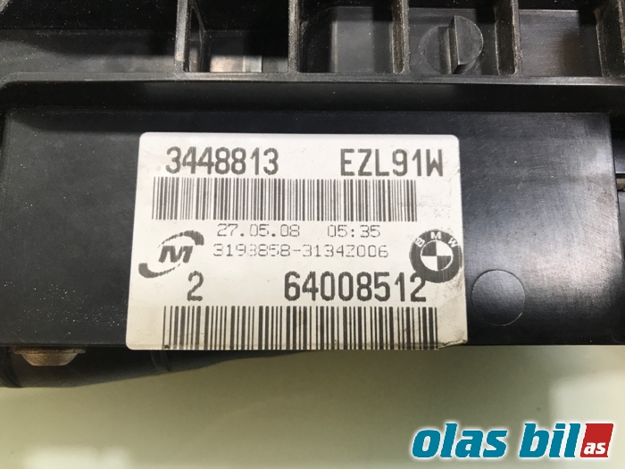 Radiator (automat gir) til BMW X3 2007-2010 (Fase 2) (E83) (E83) (17 11 3 400 013||17.11 3400013-03)