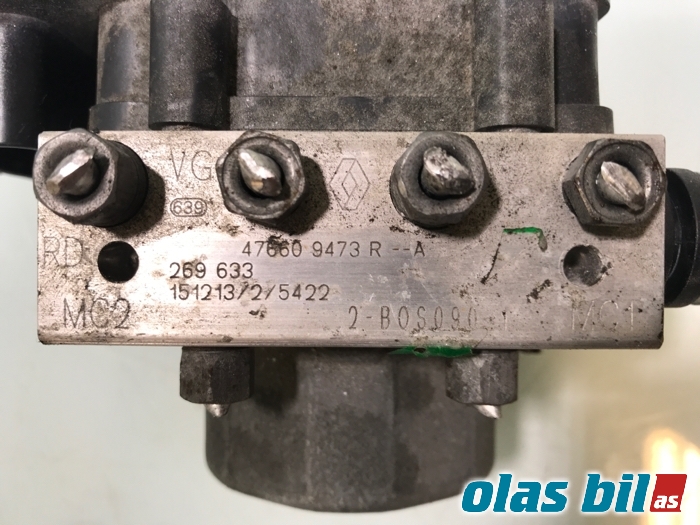 ABS sentral til Renault Zoe 2013-2019 (Fase 1)  (476601988R||47660 9473 R)