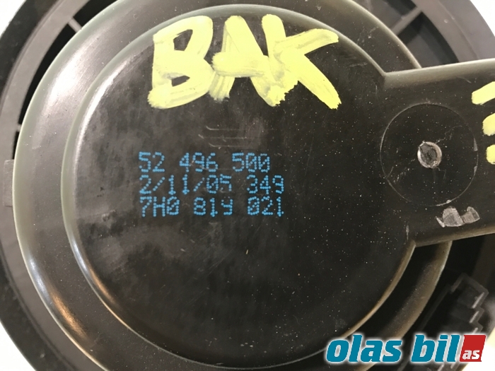 Varmeapparat motor bak til VW Transporter / Caravelle 2003-2009 (Fase 1) (T5) (T5) (7E0 819 021 A||7H0 819 021)