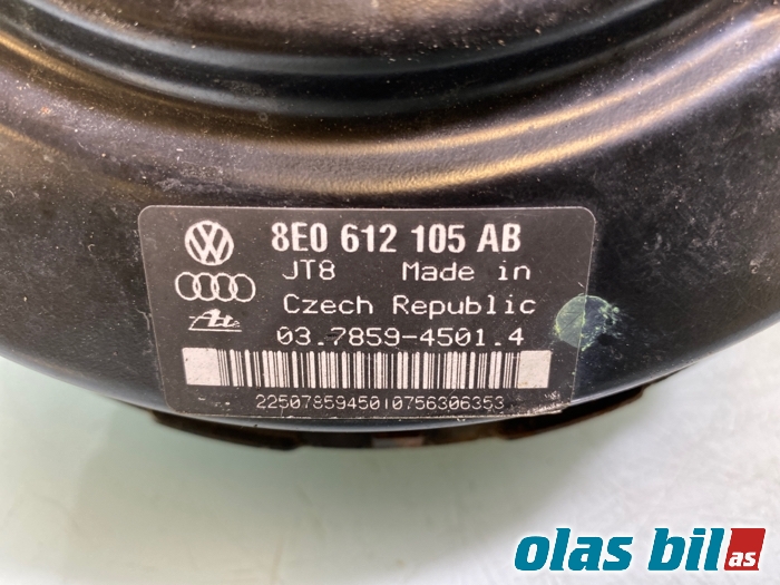 Bremsekraft-forsterker til Audi A4 2004-2008 (Type III) (B7) (B7) (8E0 612 107 F||8E0 612 105 AB)