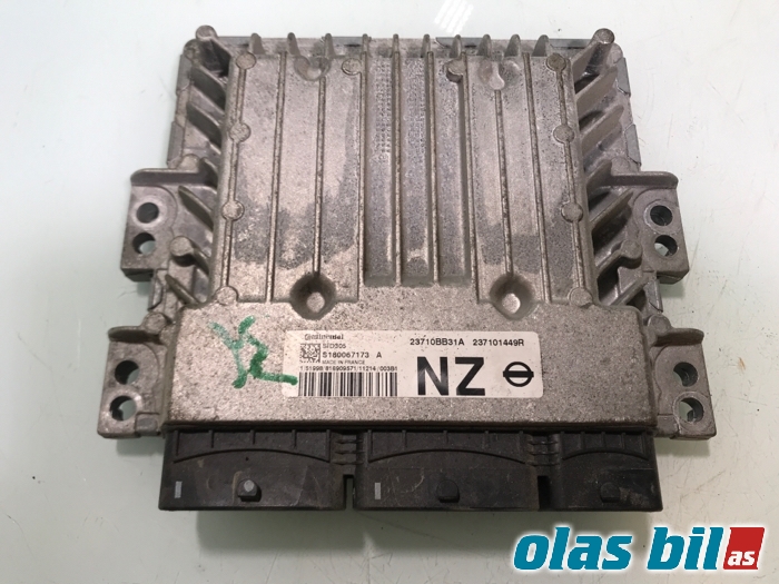 Styreenhet motor til Nissan Qashqai 2010-2014 (Type I, Fase 2) (2261100Q7D||23710BB31A)