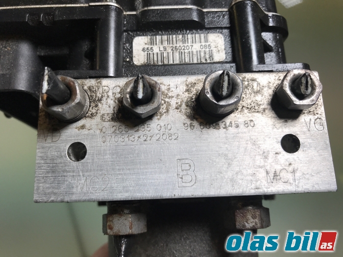 ABS sentral til Citroën C4, Picasso 2006-2013 (Type I)  (4541 QE||96 609 345 80)