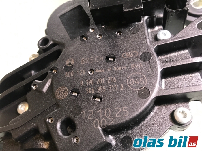 Viskermotor bakrute til VW Touran 2010-2015 (Type I, Fase 3)  (5K6 955 711 B|)