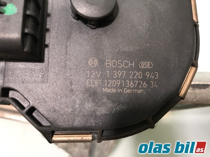 Viskermotor frontrute til BMW 5-Serie 2010-2017 (F10/F11) (F10/F11) (61 61 7 306 266||1 397 220 943)