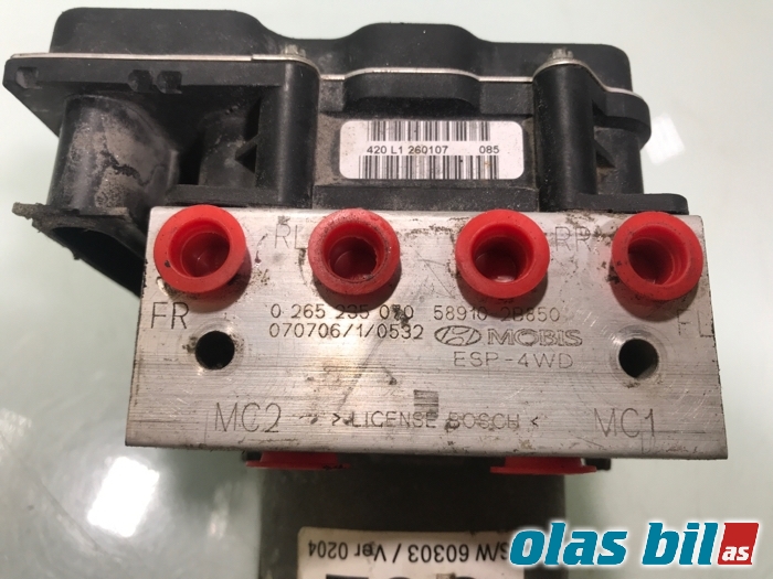 ABS sentral til Hyundai Santa Fe 2006-2009 (Type II, Fase 1)  (58910 2B850||58910-2B850)
