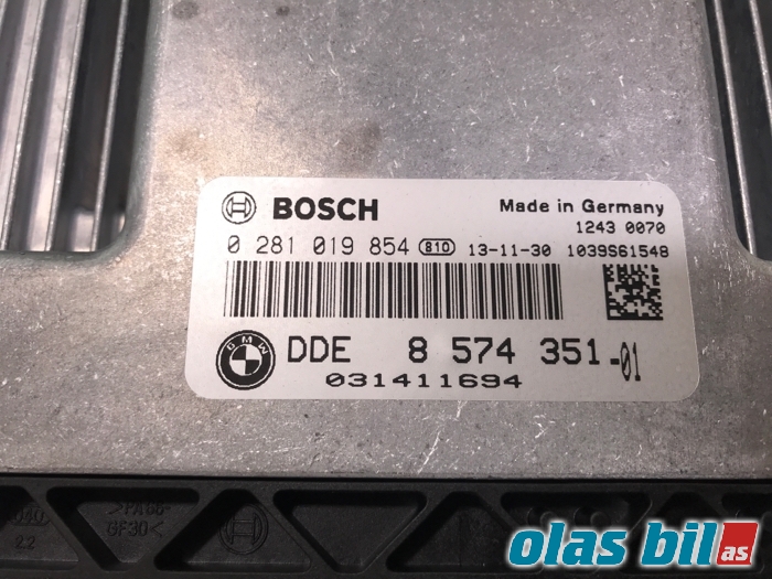 Styreenhet motor til BMW X1 2009-2015 (E84) (E84) (13 61 8 580 307||8 574 351-01)