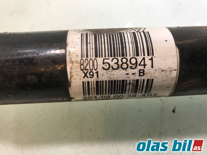 Drivaksel venstre foran til Renault Laguna 2008-2010 (Type III, Fase 1)  (RENAULT|391016312R||8200538941)