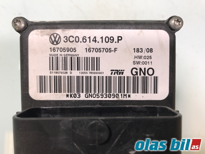 ABS sentral til VW Passat 2005-2010 (B6) (B6) (3C0 614 109 AF||3C0 614 109 P)