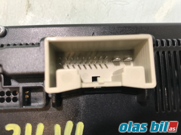 Varmeapparat betjening til VW CC 2008-2012 (PASSAT CC) (PASSAT CC) (5K0 907 044 HB||5K0 907 044 BD)