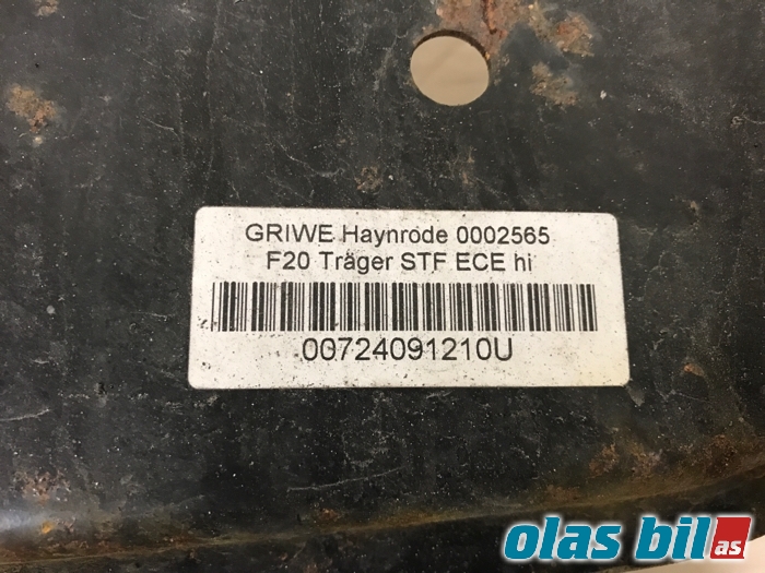 Støtfangerforsterkning bak til BMW 1-Serie 2011-2015 (Fase 1) (F20/F21) (F20/F21) (51 12 7 240 912|)