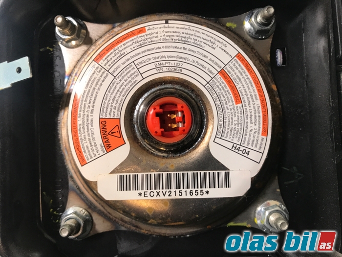 Airbag rattpute til Isuzu D-Max 2012-2017 (Type II, Fase 1)  (8-98147-099-6|)