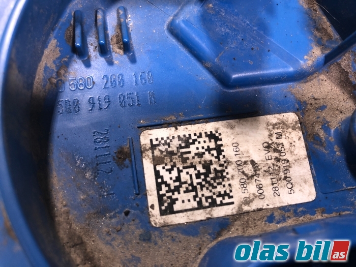 Bensinpumpe elektrisk til VW Golf VII 2012-2017 (Fase 1) (Q0 919 051 BH||5Q0 919 051 M)