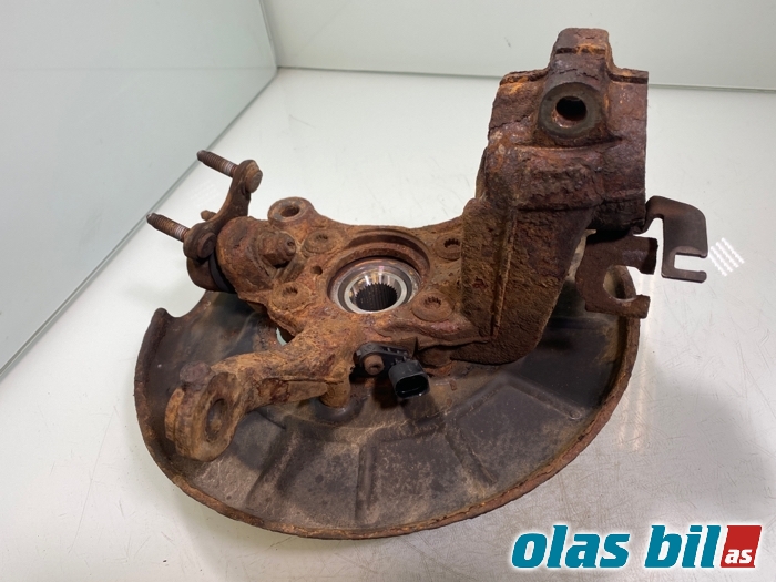 Hjulspindel høyre foran til Audi A3 2009-2012 (Type II, Fase 2) (1K0 407 256 AA|)