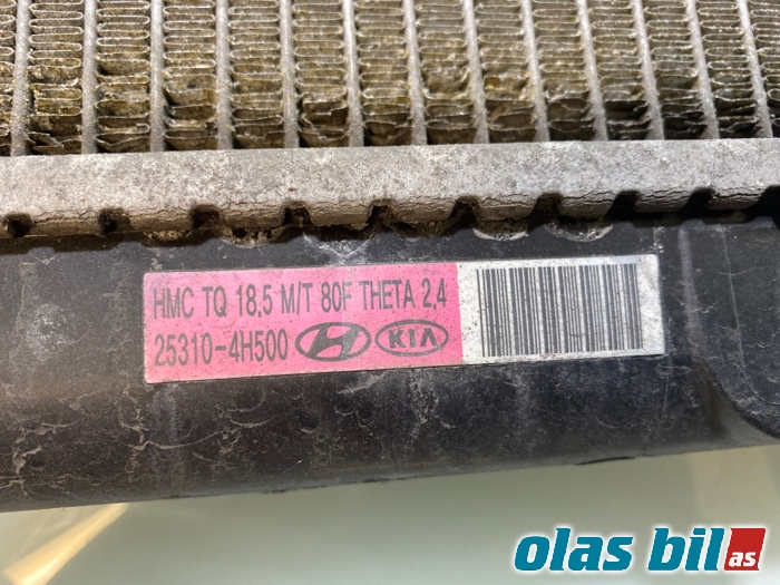 Radiator (manuell gir) til Hyundai H-1 2012-->> (Type II, Fase 2)  (25310 4H500||25310-4H500)