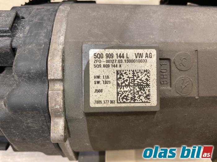 Tannstang elektrisk til Audi A3 2012-2016 (Type III, Fase 1)  (5Q1 423 055 K|)