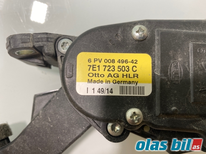Pedal gass til VW Transporter / Caravelle 2009-2015 (Fase 2) (T5) (T5) (7E1 723 503 C|)