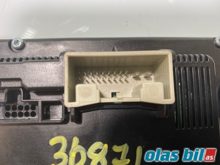 Varmeapparat betjening til Škoda Octavia 2009-2013 (Type II, Fase 2)  (3T0 907 044 CS||3T0 907 044 BL)