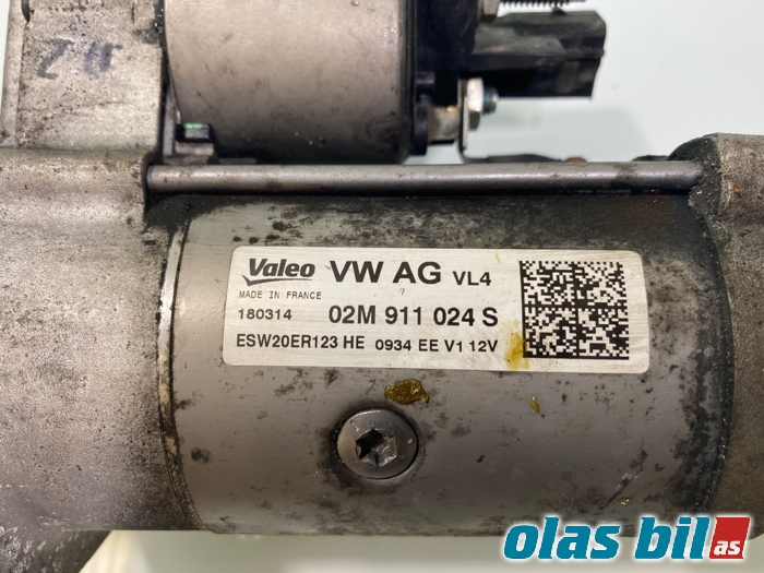 Starter diesel til VW Golf VII 2012-2017 (Fase 1)  (02M 911 021 P||02M 911 024 S)