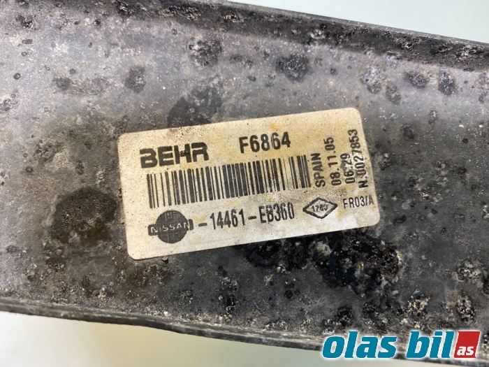 Intercooler til Nissan Navara 2005-2010 (Fase 1) (D40) (D40) (14461EB360||14461-EB360)