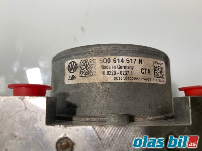 ABS sentral til Audi A3 2012-2016 (Type III, Fase 1)  (5Q0 614 517 CL||5Q0 614 517 N)