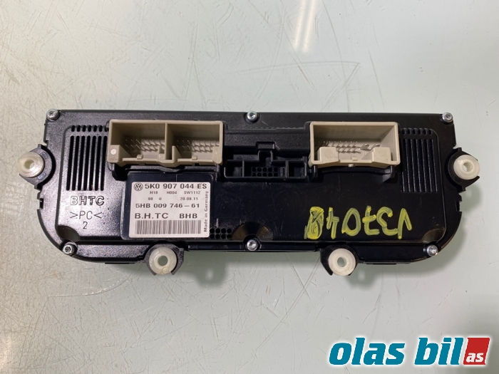 Varmeapparat betjening til VW Golf VI 2008-2012  (5K0 907 044 HB||5K0 907 044 ES)