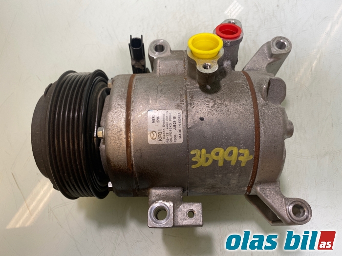 Aircondition kompressor til Mazda 3, 2016-2019 (Type III, Fase 2)  (KF01-61-450A)