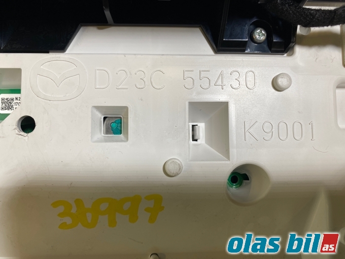 Instrumentpanel til Mazda 3 2016-2019 (Type III, Fase 2) (B64S-55-471C||D23C55430)
