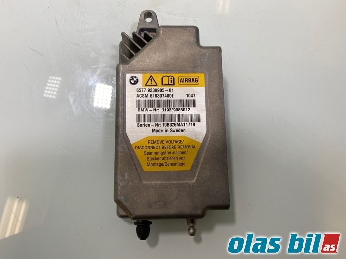 Airbag elektronikk til BMW 5-Serie 2010-2017 (F10/F11) (F10/F11) (65 77 9 266 329||65779239985-01)
