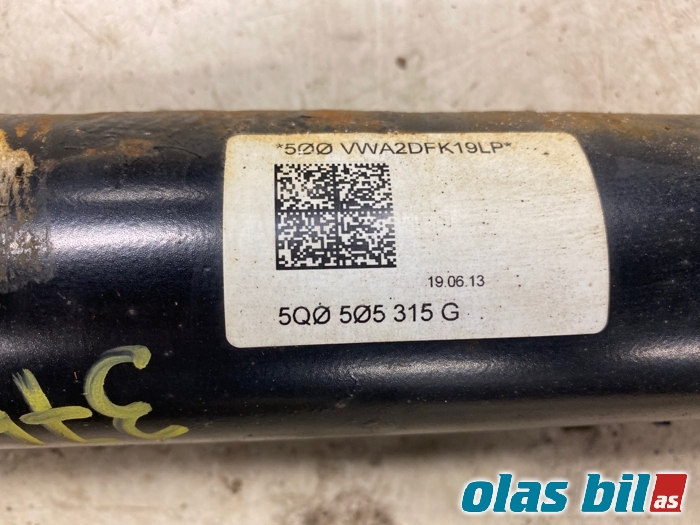 Travers bak til Audi A3 2012-2016 (Type III, Fase 1) (5Q0 505 315 G|)