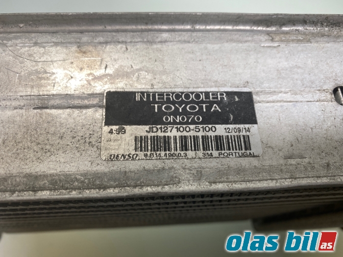 Intercooler til Toyota Urban Cruiser 2009-2014  (179000N030||JD127100-5100)