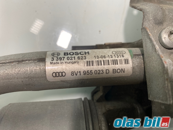 Viskermotor frontrute til Audi A3 2012-2016 (Type III, Fase 1) (8V1 955 023 D||8V1 955 119 A)