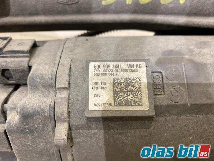 Tannstang elektrisk til Audi A3 2012-2016 (Type III, Fase 1)  (5Q1 423 055 K||5Q1 423 051 AB)