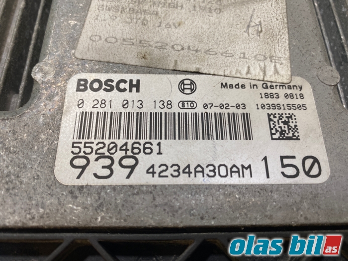 Styreenhet motor til Alfa Romeo 159 2005-2011  (51812906||55204661)