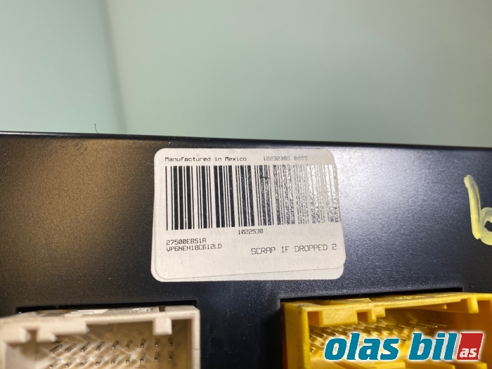 Varmeapparat betjening til Nissan Pathfinder 2005-2010 (Fase 1) (R51) (R51) (27500EB51A||27500 EB51A)