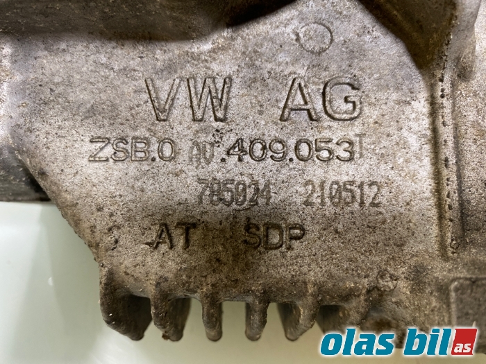 Girkasse 4WD fordelingskasse til VW Passat 2011-2015 (B7) (B7) (0AV 409 053 AG||ZSB.O.AV.409.053 T)