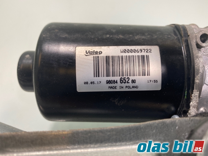 Viskermotor frontrute til Peugeot Expert 2016-->> (Type III)  (98 084 652 80|)