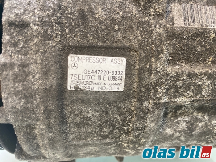 Aircondition kompressor til Mercedes E-Klasse 2002-2006 (Fase 1) (W211) (W211) (A 001 230 81 11||GE 447220-9332)