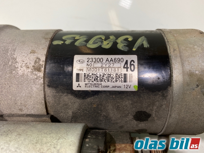 Starter til Subaru XV 2012-2017 (Type I)  (23300AA690||23300 AA690)