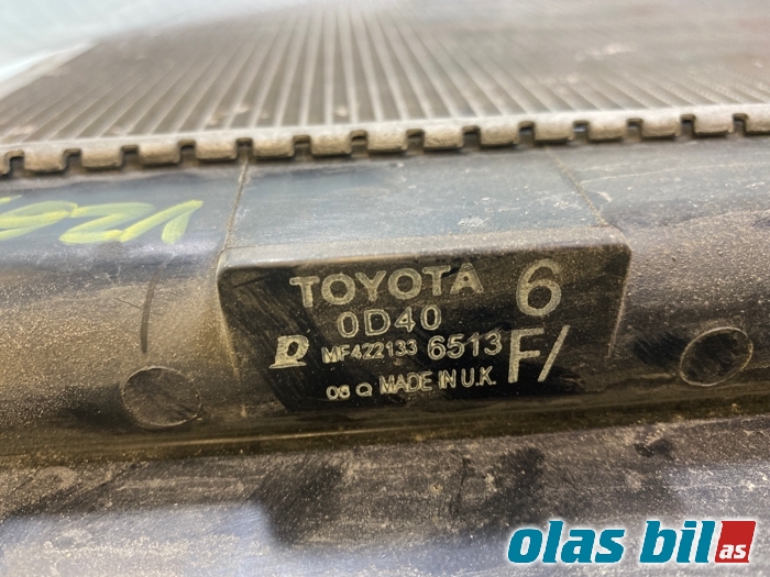 Radiator (automat gir) til Toyota Auris 2013-2015 (Type II, Fase 1)  (164000D400|)
