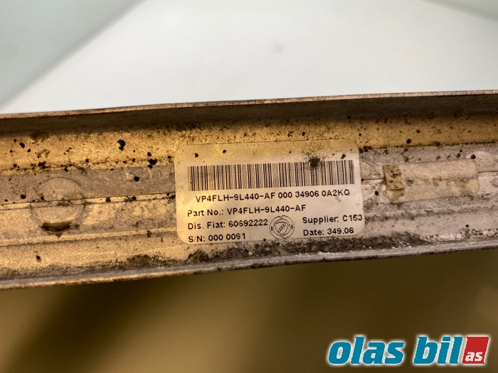 Intercooler til Alfa Romeo 159 2005-2011  (50507299||60692222)