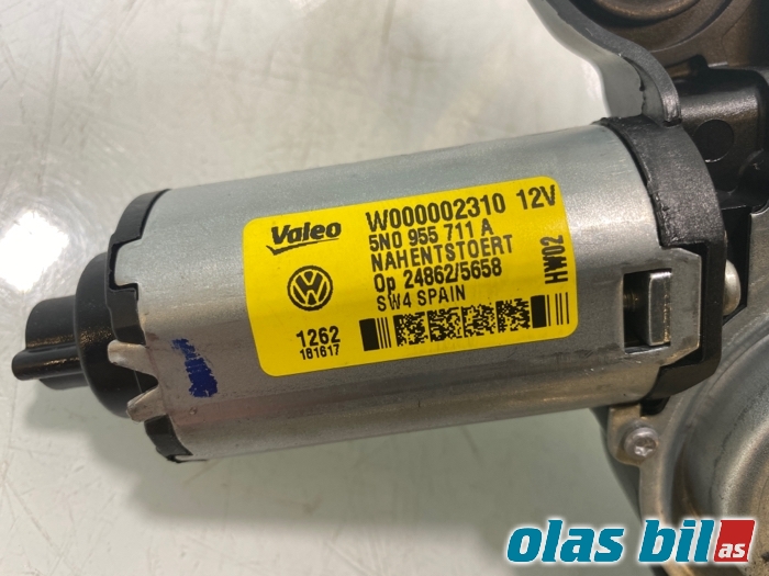 Viskermotor bakrute til VW Tiguan 2011-2016 (Type I, Fase 2)  (5N0 955 711 B||5N0 955 711 A)