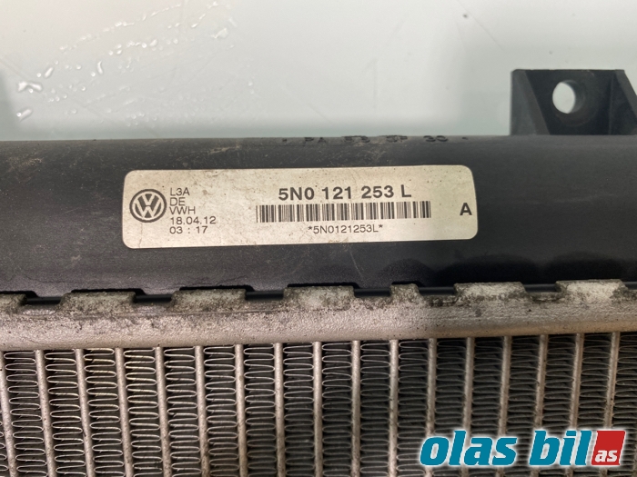 Radiator (manuell gir) til VW Tiguan 2011-2016 (Type I, Fase 2)  (5N0 121 253 N||5N0 121 253 L)