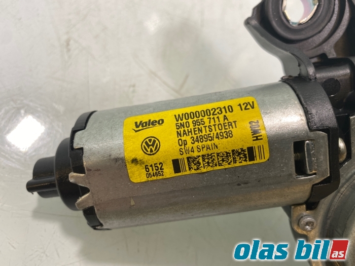 Viskermotor bakrute til VW Tiguan 2011-2016 (Type I, Fase 2) (5N0 955 711 B||5N0 955 711 A)