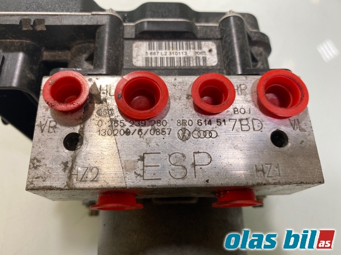 ABS sentral til Audi Q5 2012-2017 (Type I, Fase 2) (8R0 614 517 DQ||8R0 614 517 BD)