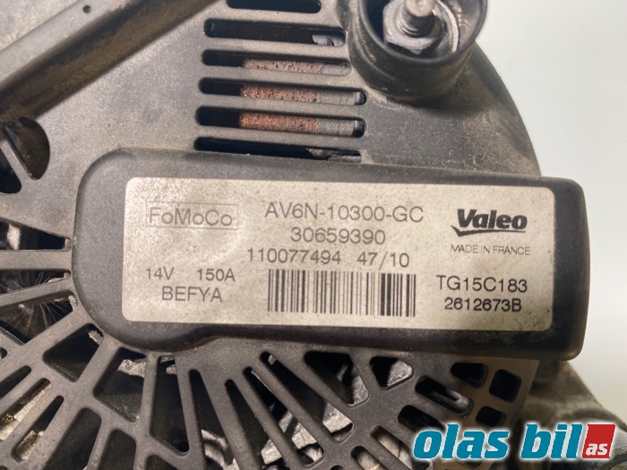 Dynamo til Ford Fiesta 2008-2012 (Type VI, Fase 1)  (1704769||AV6N-10300-GC)