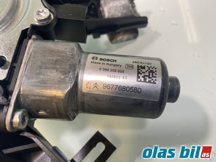 Viskermotor bakrute til Peugeot 308 2013-2021 (Type II) (98 195 231 80||96 776 805 80)